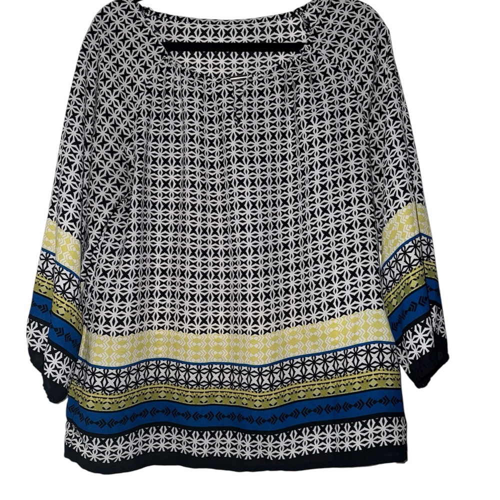 Stylish Black and White Women's Top